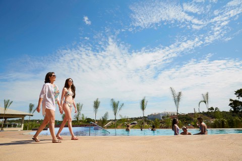 Hospedagem Ilhas do Lago Eco Resort em Caldas Novas Goiás