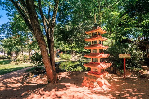 Jardim Japonês em Caldas Novas