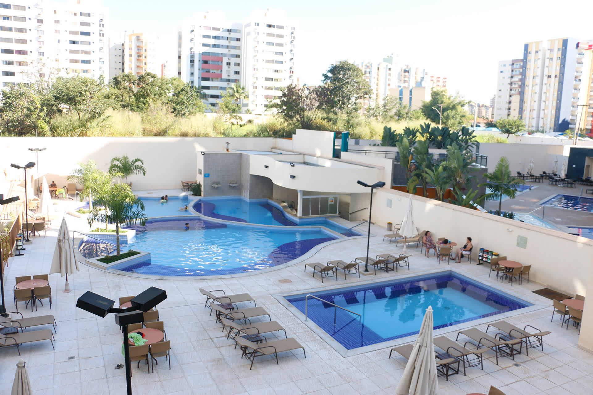 Hospedagem Atrium Thermas Residence e Service em Caldas Novas Goiás