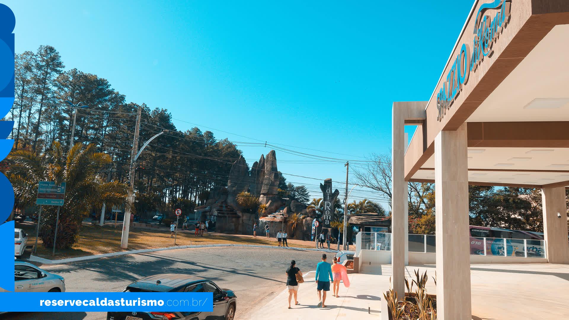 Baixa temporada no Spazzio diRoma em Caldas Novas