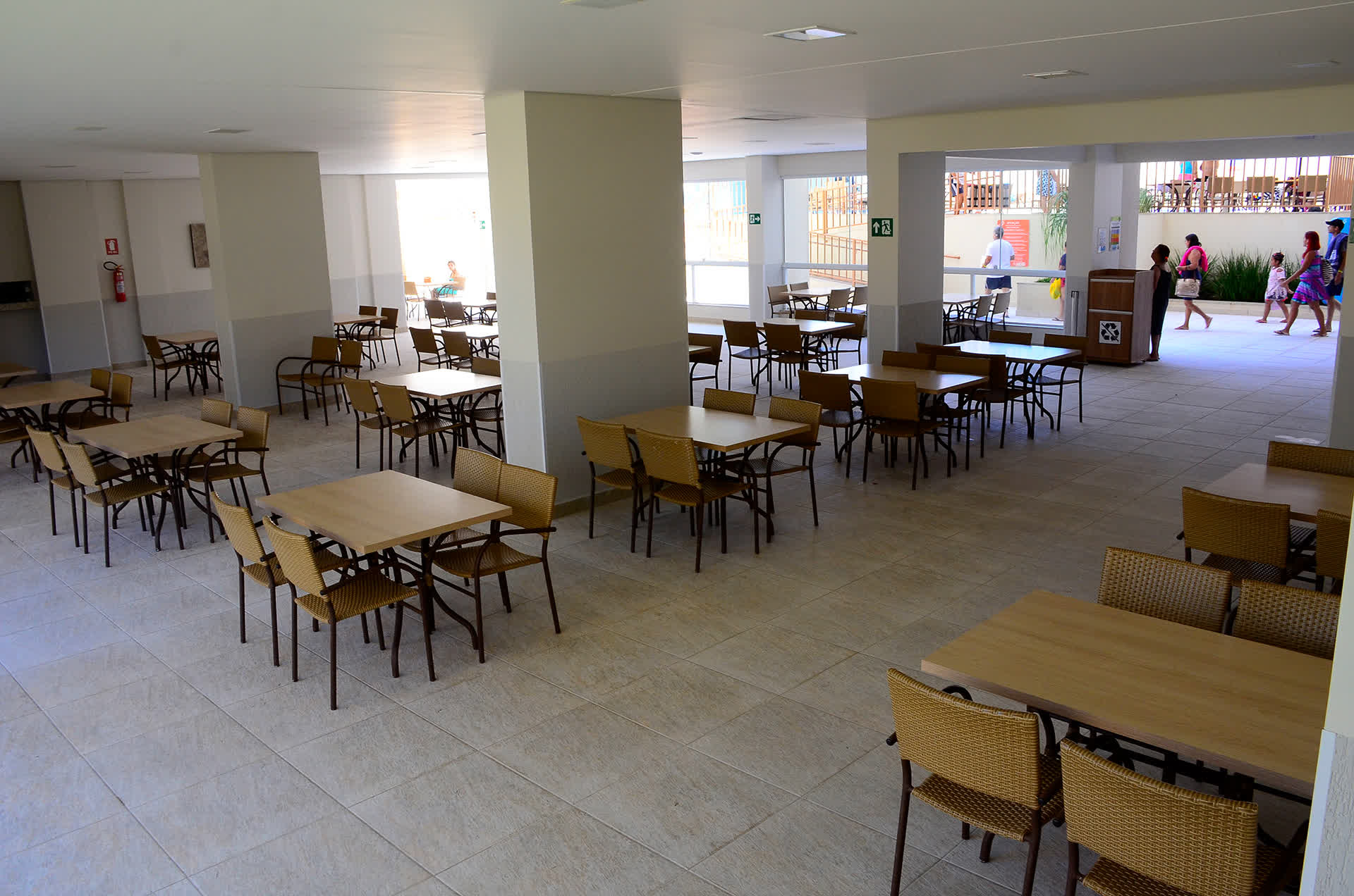 Hospedagem Atrium Thermas Residence e Service em Caldas Novas Goiás