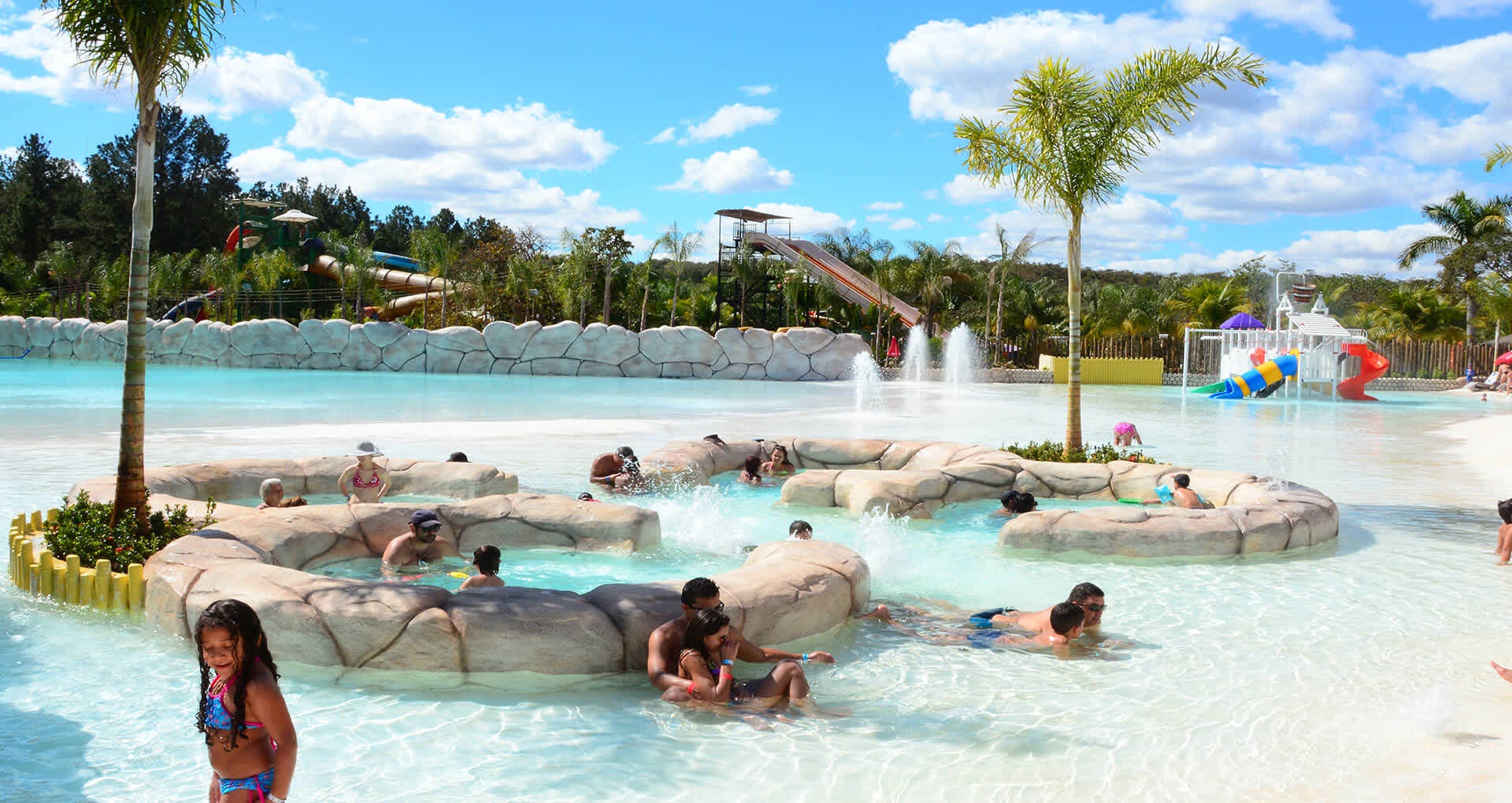 Lagoa Termas Parque e Lagoa EcoPraia  em Caldas Novas