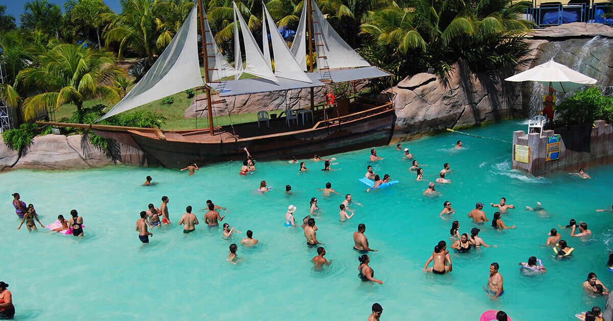 AGUAS QUENTES TEMPORADA - CLUBE PRIVE, Parques em Caldas Novas